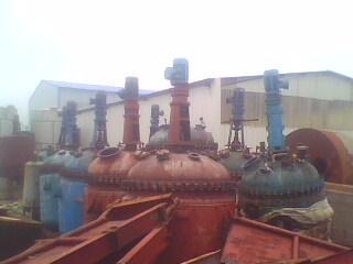 济南二手搪瓷反应釜转让