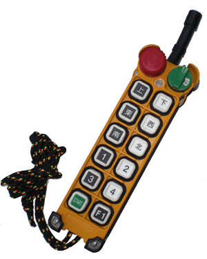 F24-12S  12点单速起重机无线遥控器